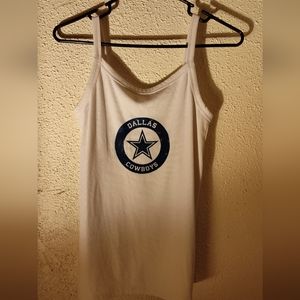 Women's No Boundaries Dallas Cowboys Tank Top sz M